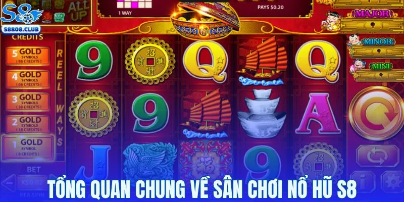 Tổng quan chung về sân chơi nổ hũ S8